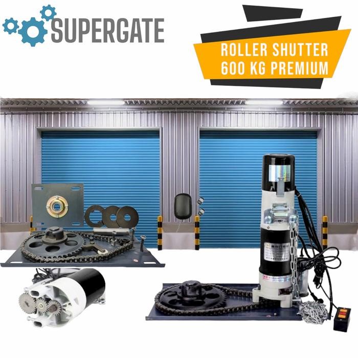 

Rolling Door Otomatis Roller Shutter 600 KG Premium
