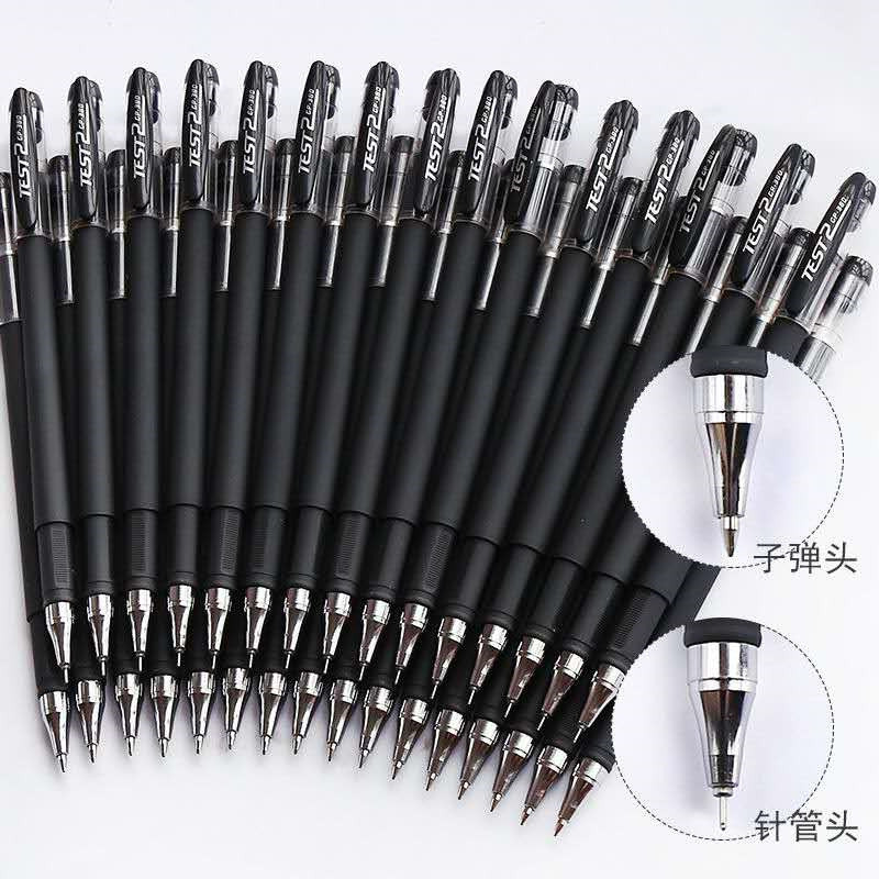 

Gel Pens Set Neutral Pen Black/Blue/Red Replacable Refill Bullet&Needle Tip School & Office Supplies Ballpoint Pens Stationery