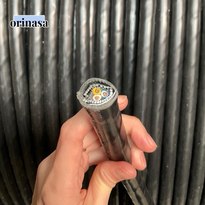 Kabel Listrik Supreme NYRGbY 3x4 3x4mm Hitam Eceran Meteran