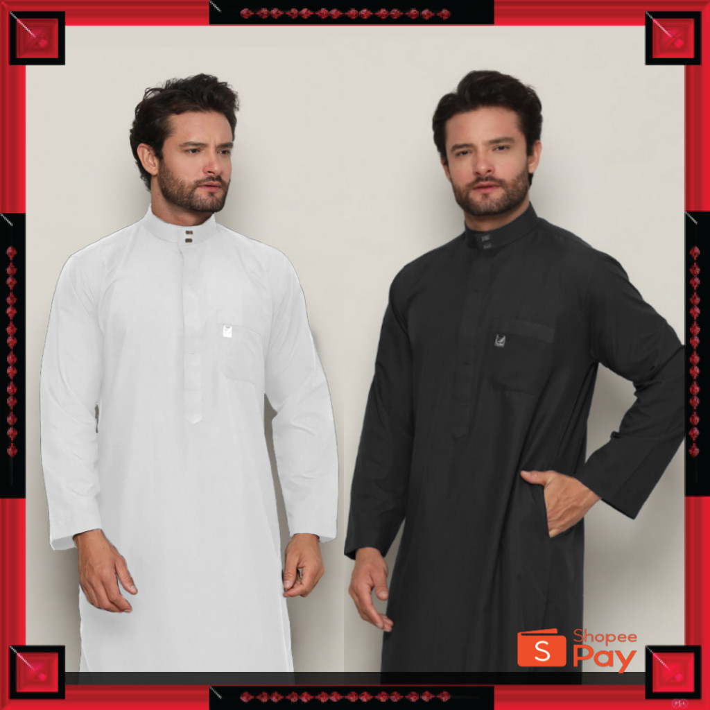 [PREMIUM ORIGINAL] [ Kosovo No. 5 ] - Gamis Pria - Jubah Pria Putih Dewasa dan Remaja Putih Gamis Pr