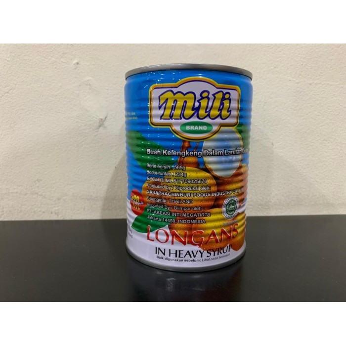 

[Best Seller] MILI longan kalengan /longans /lengkeng kalengan - MILI LONGANS