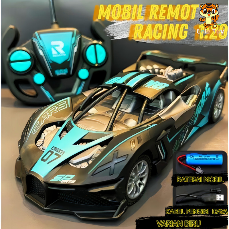 tw53qd Lele Toys Ready1: 18 Rc Bugatti Veyron mobil remot mobil mobilan /Mainan Mobil Remote Control