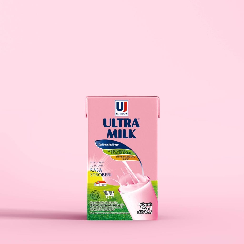 

ULTRA SUSU STRAWBERY 125ML