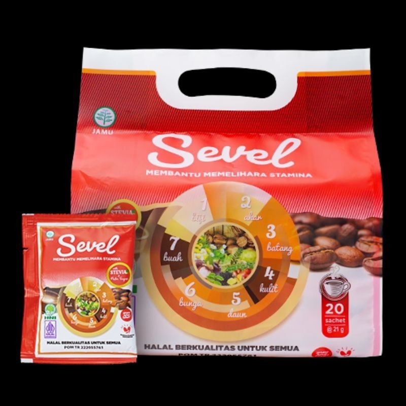 

Original Kopi Sevel 7 Elemen (isi 10 sachet)