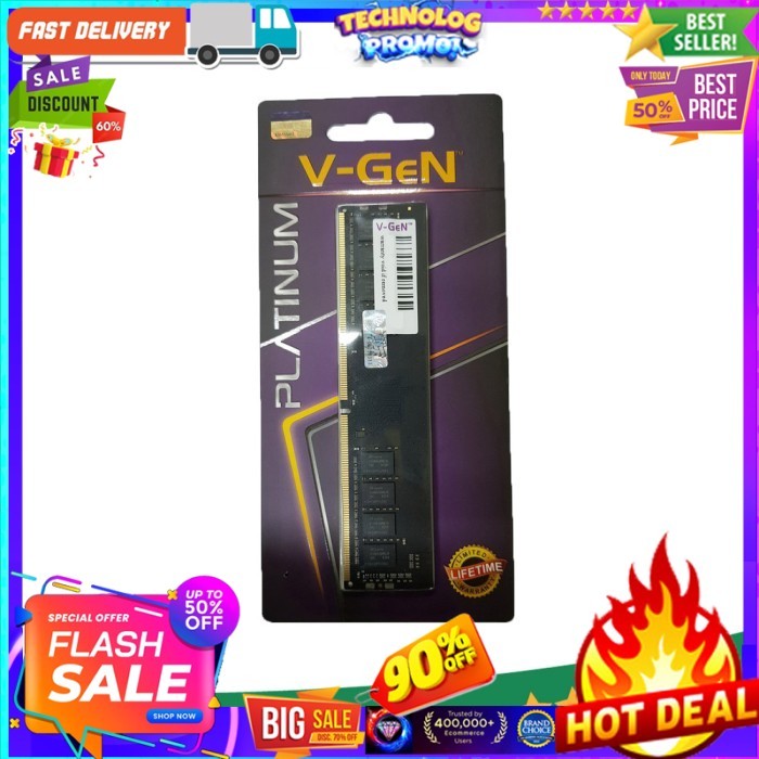 RAM V-GeN Platinum DDR4 16GB PC21000 / RAM DDR4 16GB