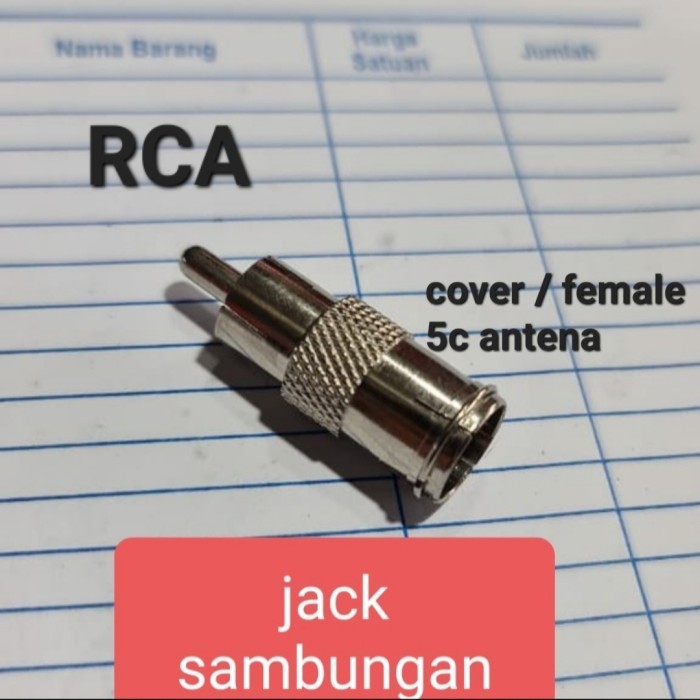 JN99 kabel jack sambungan antena over jack tuner tv mesin tv wcom wansonik - model jack