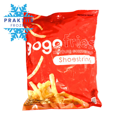 

GOGO FRIES SHOESTRING 1KG / KENTANG GORENG BEKU