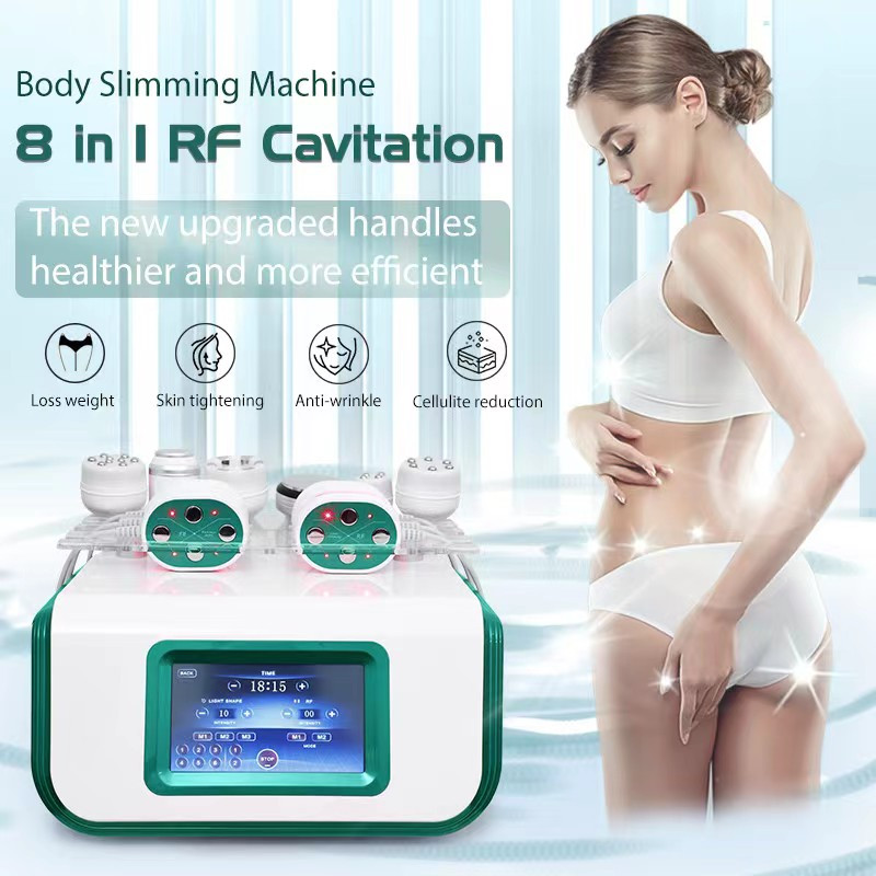 SLIMMING QUEEN RF WS800 8IN1 80K RF LIPOLASER BODY SHAPING LIFTING