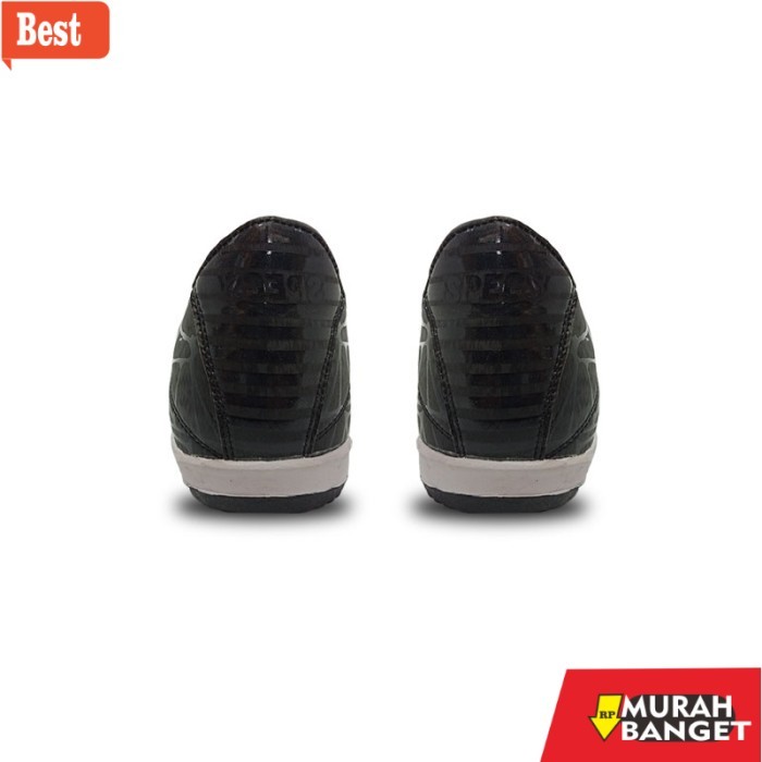rekomendasi sepatu futsal Sepatu Futsal Spec Spatu Putsal Speks Spyder FG Original Hitam Pria - Hita