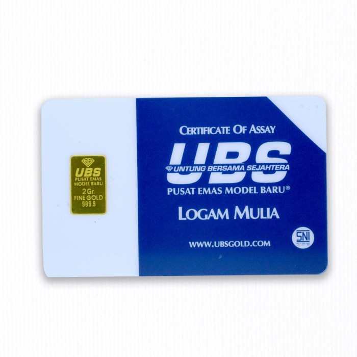 Emas Batangan UBS 2 GRAM - Emas Galeri 24
