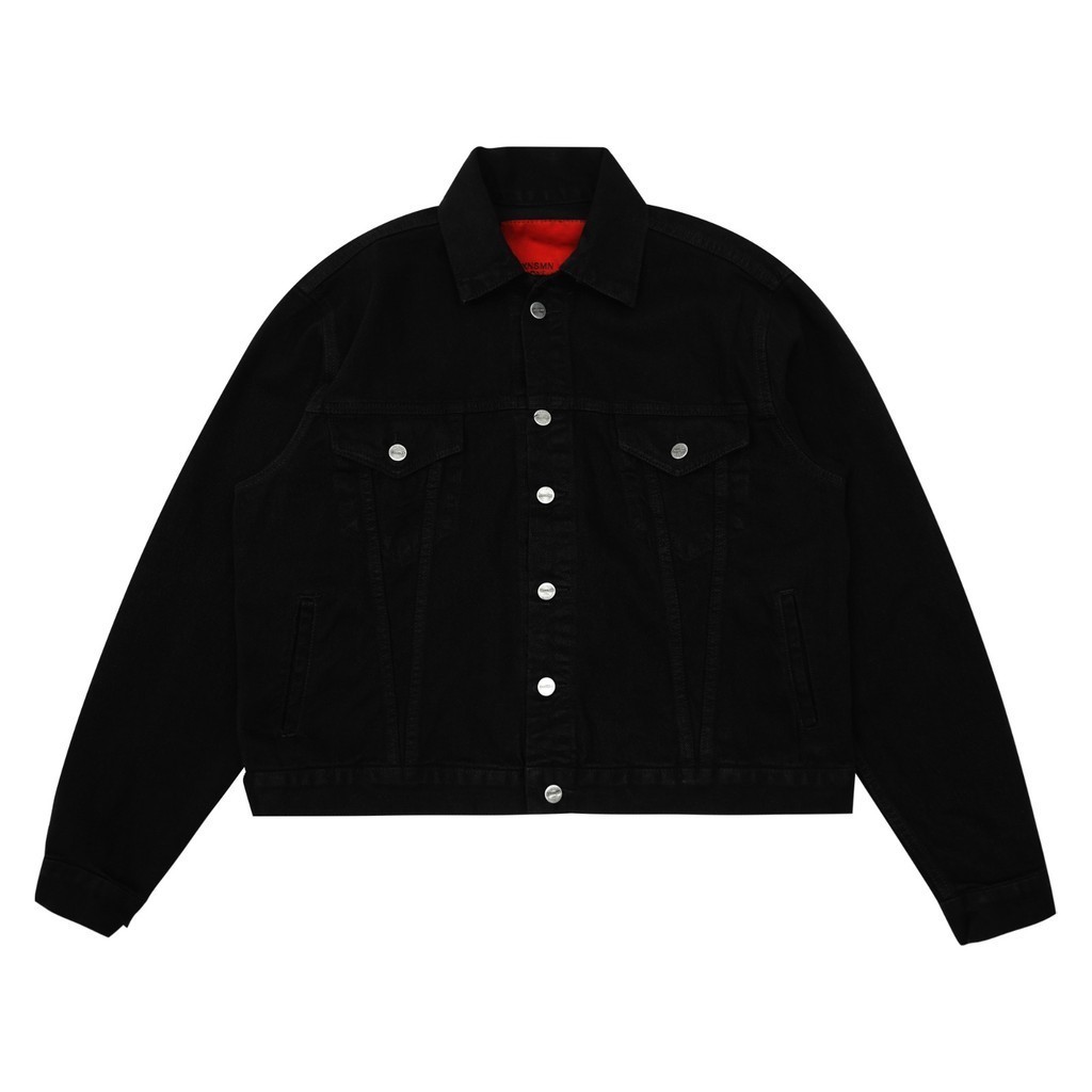 Denim Jacket Hailey Basic Black Thanksinsomnia