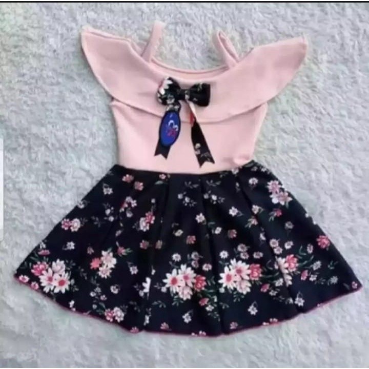 baju dress kemben tali dua anak perempuan terbaru // dress kemben anak perempuan