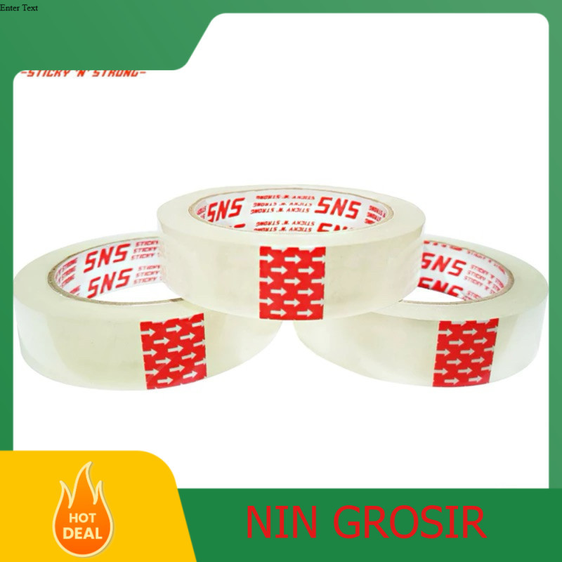 

ISOLASI BENING 24 MM X 100 YARD SNS - ISI 6 PCS
