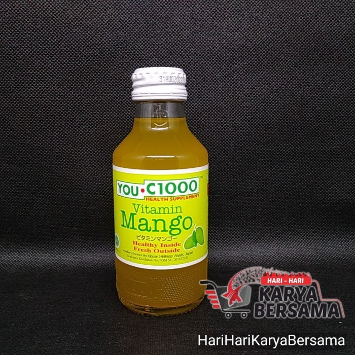 

MINUMAN RINGAN YOU C1000 VITAMIN MANGO 140ML