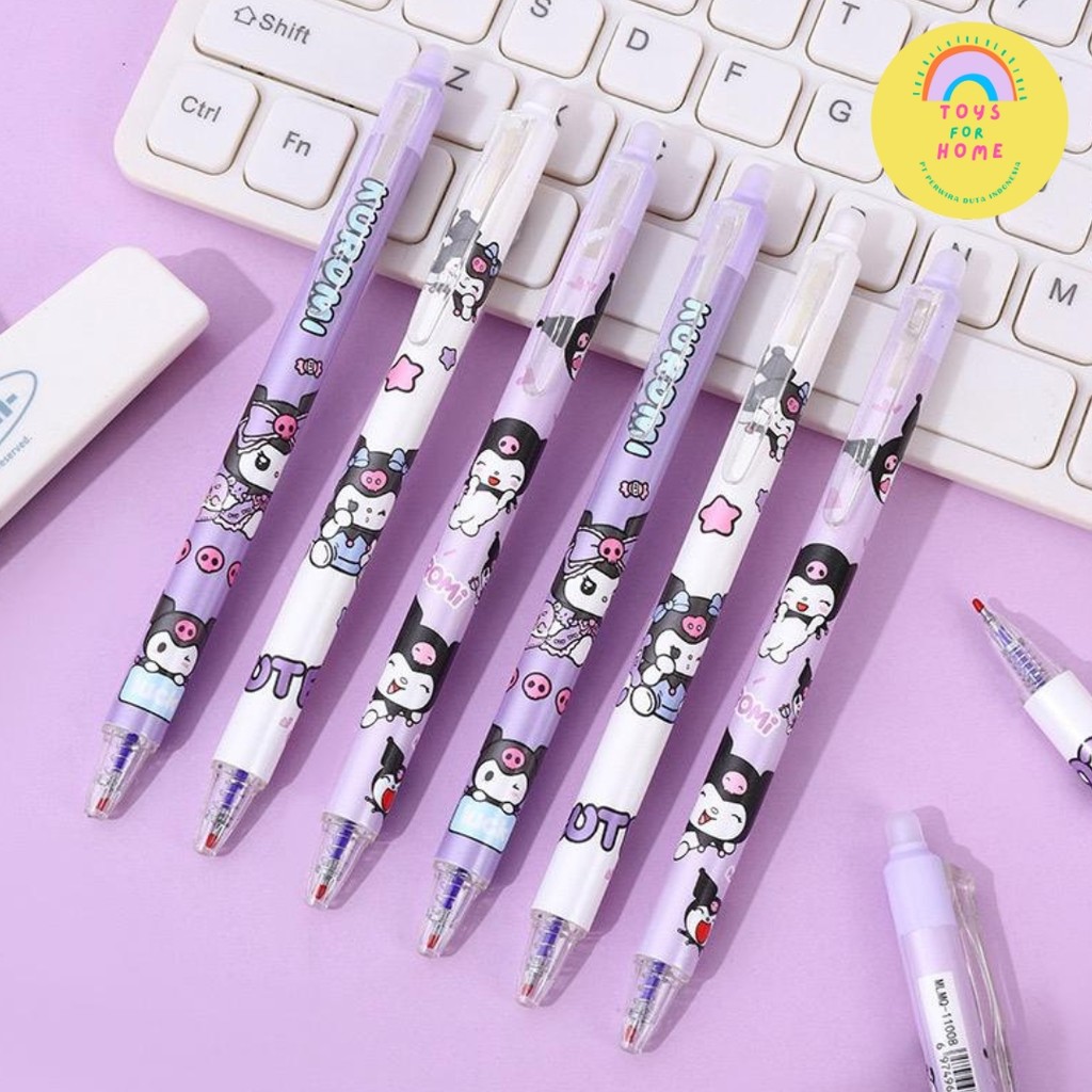 

Pulpen Lucu Karakter Sanrio Pochacc Winni The Pooh Tinta Biru ATK TOYSFORHOME