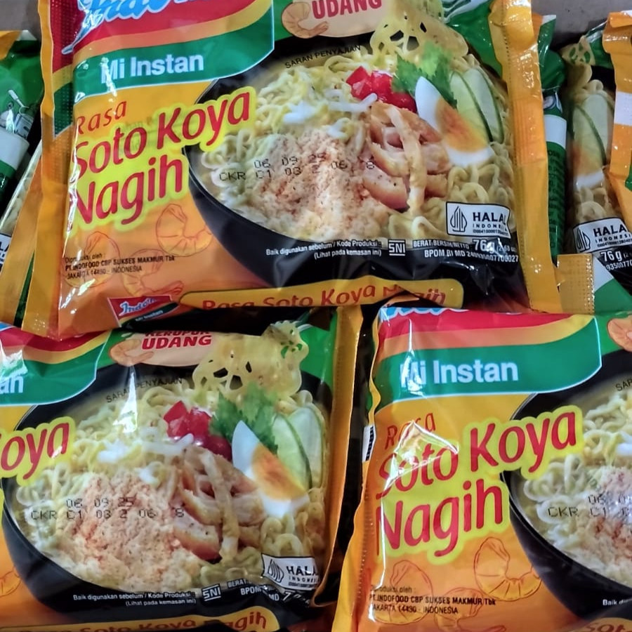 

Indomie Soto Koya Nagih PCS