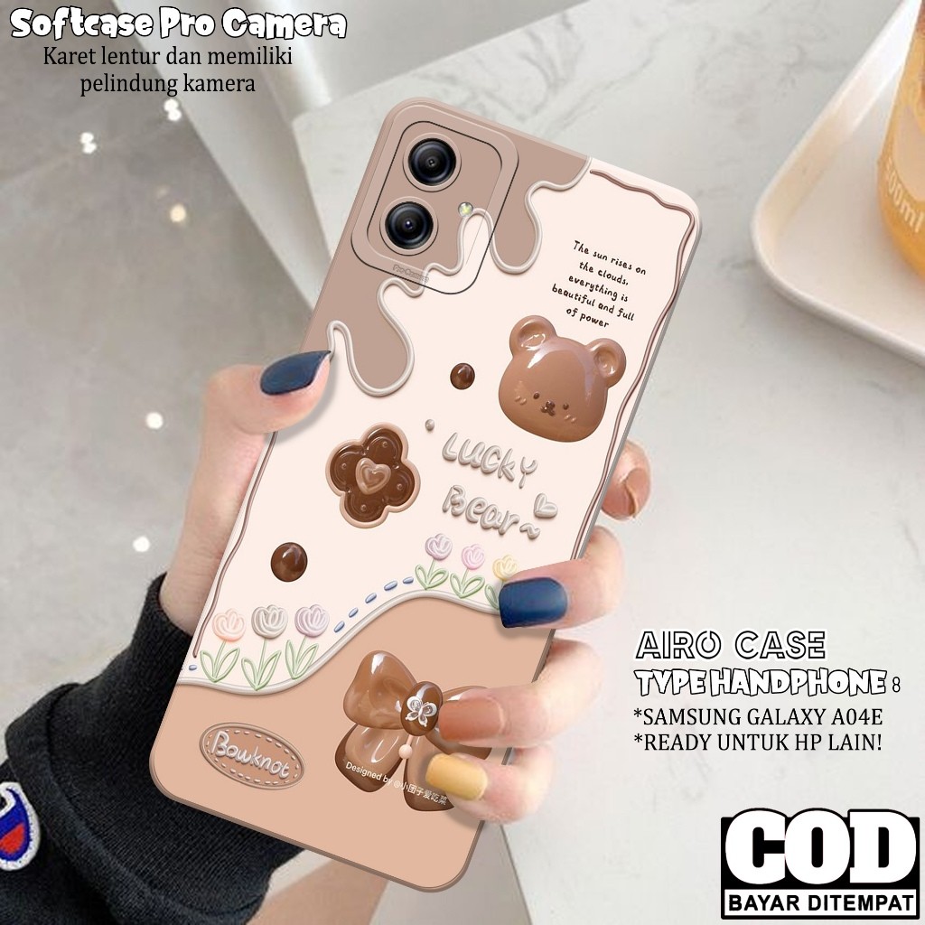 Case Samsung Galaxy A04E - Softcase Samsung Galaxy A04E - Fashion Case Kartun - Casing Samsung Galax