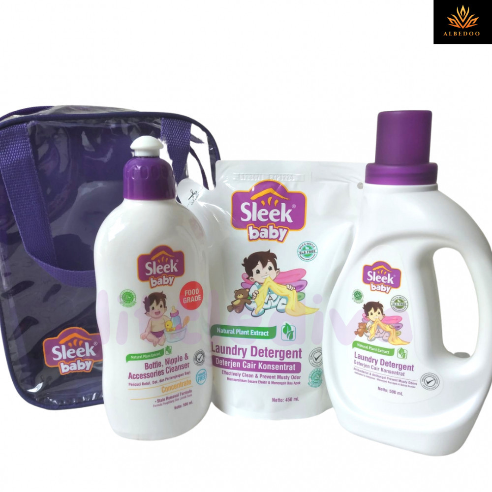 ARJUNA SLEEK BABY SPECIAL PACKAGE / Sleek Baby Paket / Paket Sleek Baby KINO KT4