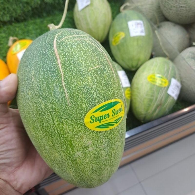 100 Benih Bibit Biji Melon SWEET RED MIDORI, OVAL, Premium   Super Manis SANG PERINTIS 22
