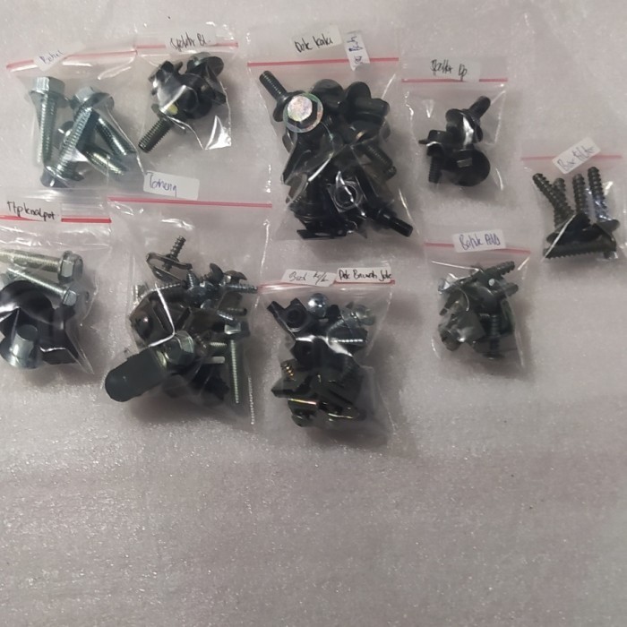 baut full set body/body motor honda beat fi 2012 2013 2014 2015