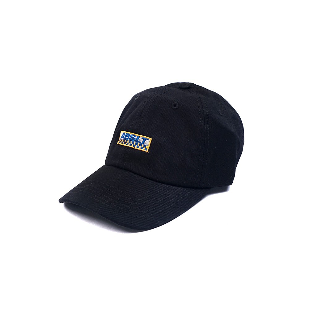 308 ABSLTUNSCRD - POLO CAP ABSLT CHECKER FLAG ORANGE - BLACK
