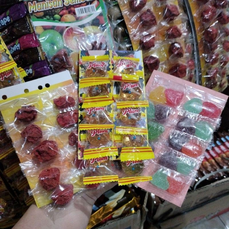 

Permen madu isi somboy/jely malaysia/somboi biji merah