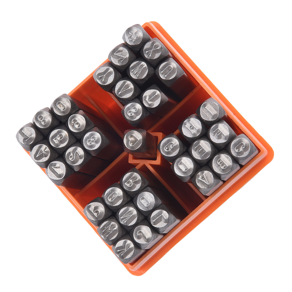 

Letter Number Punch Punch Set Punch Tool Hand Tools With Storage Box For DIY Crafts For Jewelry DIY 37pcs Carving Tools