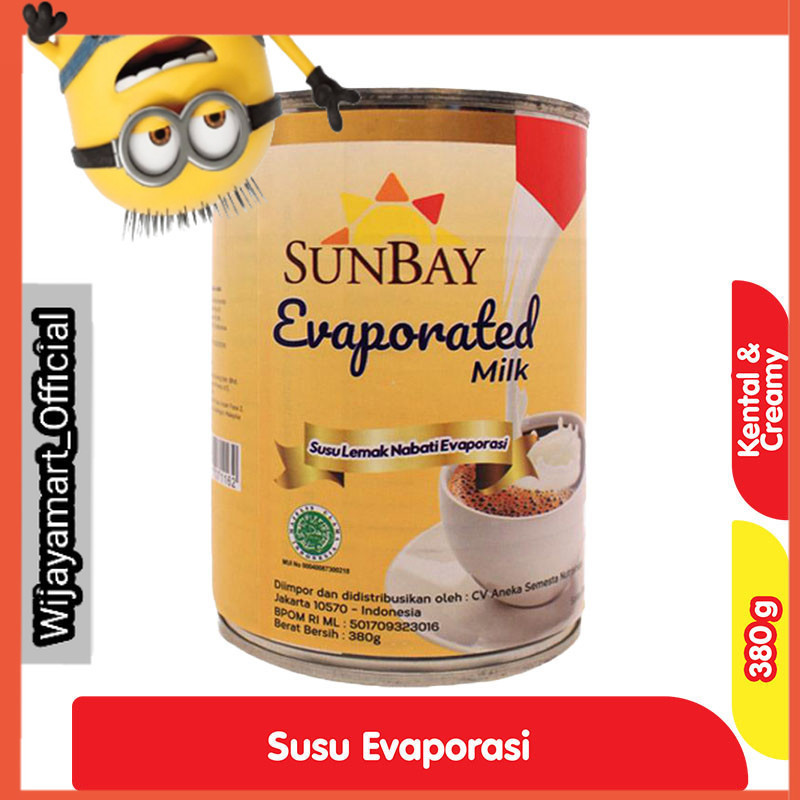 

SunBay Susu Evaporasi Kaleng 380 g