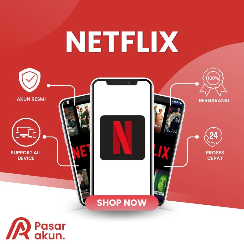 Akun Netflx 1 Tahun Murah Premiumme Anti Hold Ios Android Tv Ultra Hd [full Garansi]