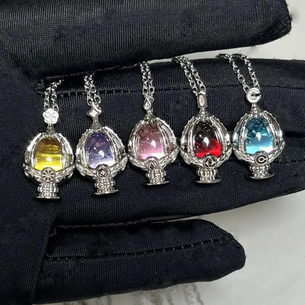 Anime Puella Magi Madoka Magica Necklace Crystal Soul Gem Pendant Kaname Madoka Akemi Homura Cosplay