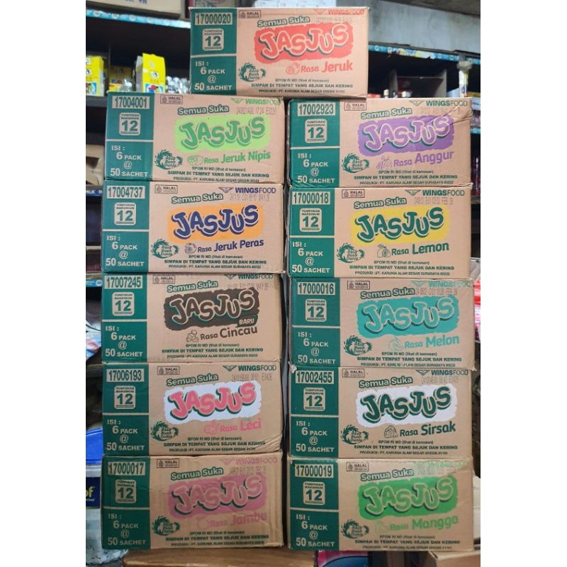 

jasjus perdus isi (30 rencengx 10sachet)