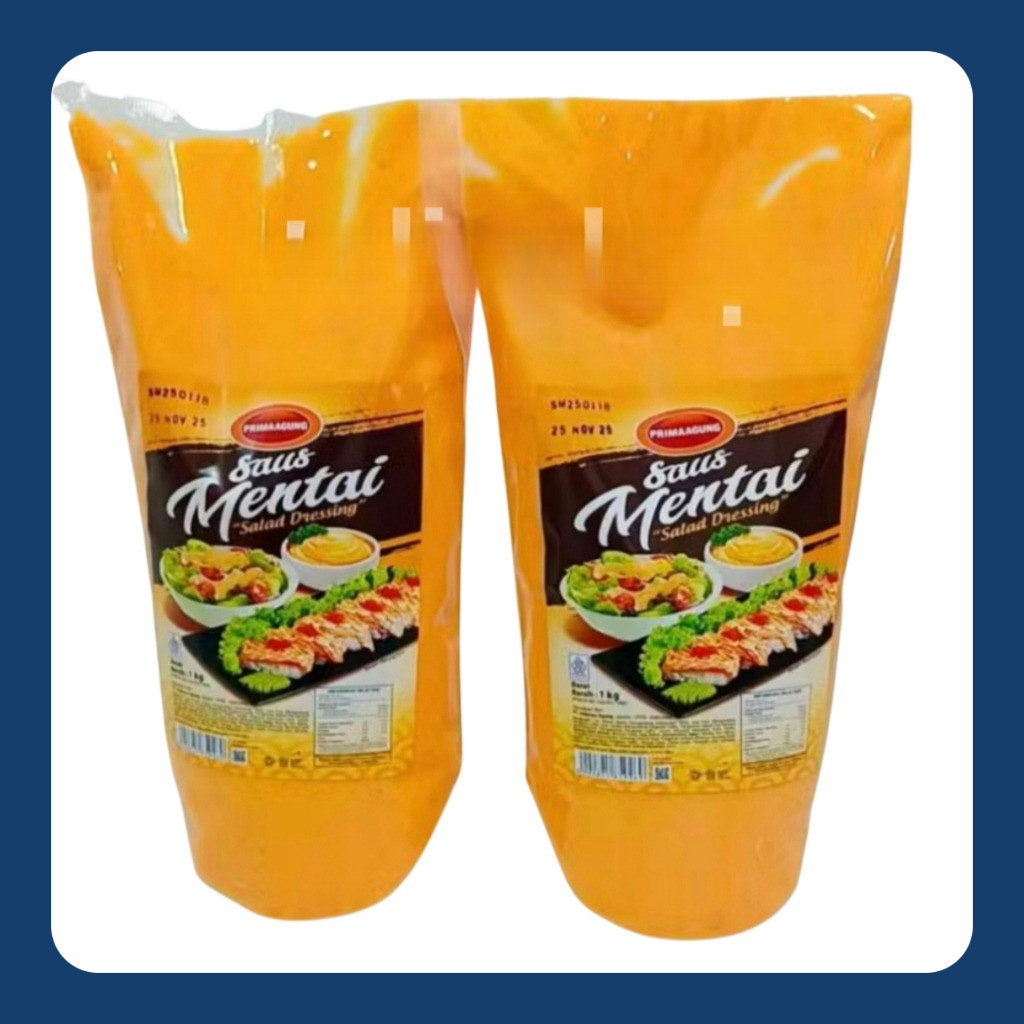 

Prima Agung Saus Mentai 500gr Saus keju 500gr