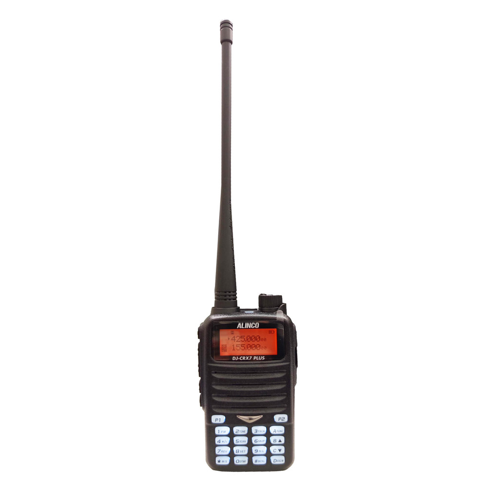 Alinco DJ-CRX7 Plus HT Dual Band 5W Type C ANC Ori Baru Walkie Talkie DJCRX7Plus CRX7Plus VHF UHF 40