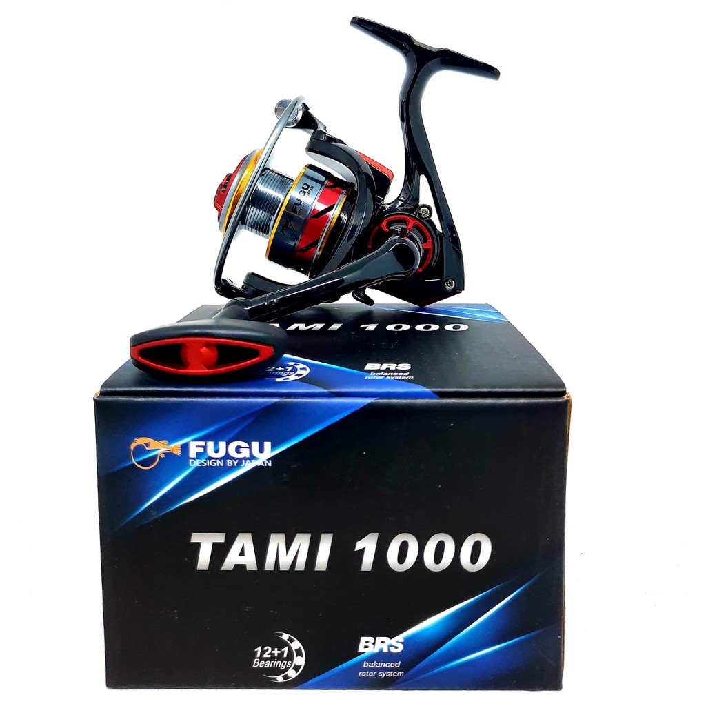 Reel Pancing FUGU TAMI 1000-3000 ONE WAY 12+1 BB Sangat MURAH dan KUAT