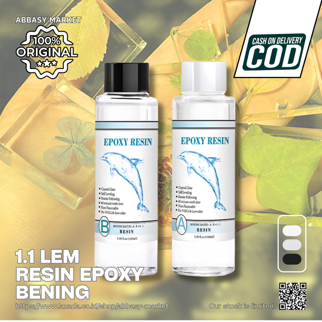 

Lem Epoxy Resin AB 1:1, Lem Kristal Pengeras Daya Rekat Tinggi untuk Aksesori Pembuatan Perhiasan