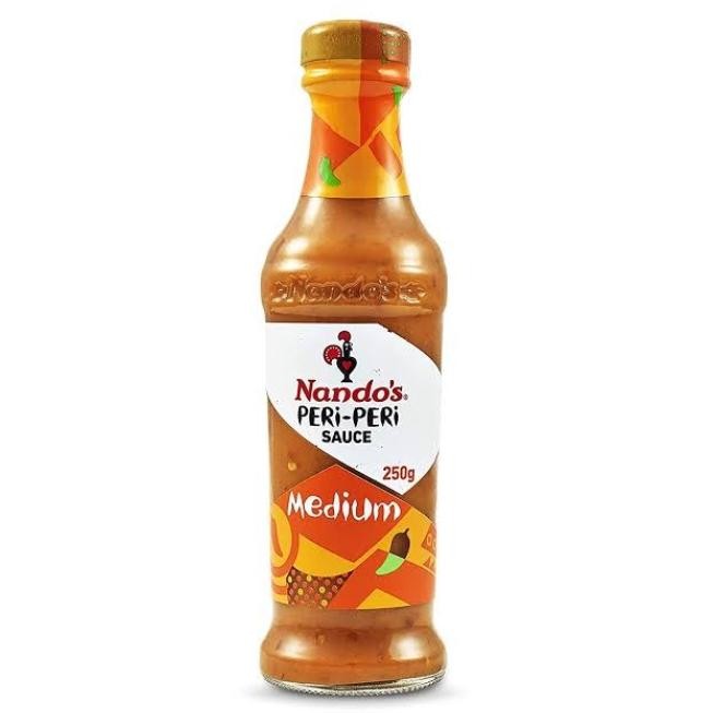 

[250gr] Nandos Peri Peri Sauce - Saus Bumbu Pedas Hot Medium Garlic - MEDIUM 250gr