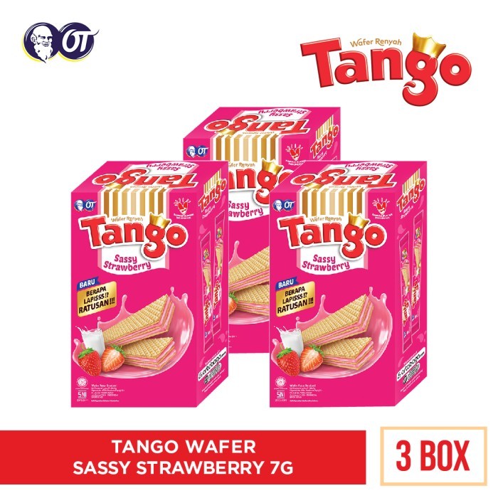 

WAFER TANGO SASSY STRAWBERY 5GR - ISI 3BOX