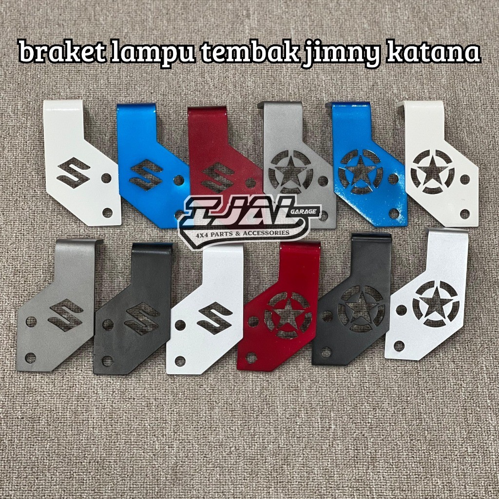 breket braket lampu tembak suzuki jimny katana