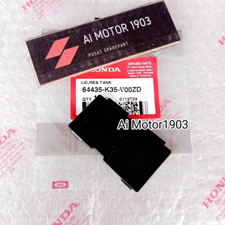 TUTUP COVER AIR TANK TANGKI RADIATOR PCX150 160 ADV150 160 PCX 150 CBU AHM 64435-K35-V00ZD