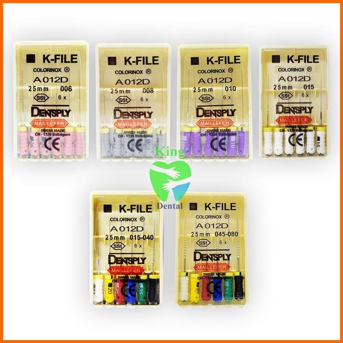 

Promo K File Dentsply 006 008 010 015 25MM - 006 Terlaris