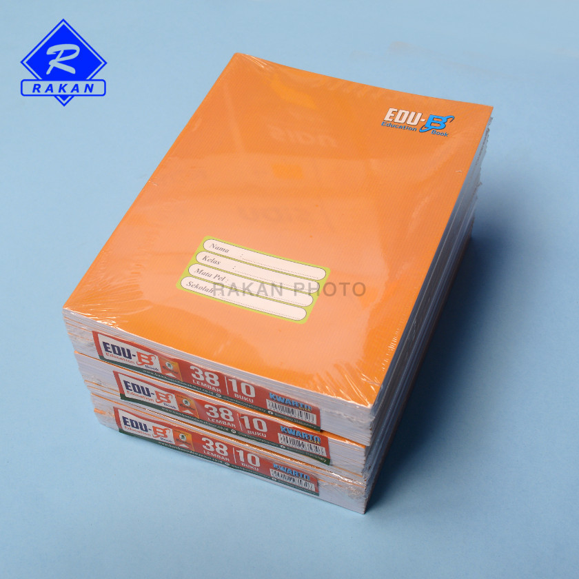 

Buku Tulis 38 Lembar Motif sampul KRAF EDU B BAMBOO (1 pak = 10 buku)