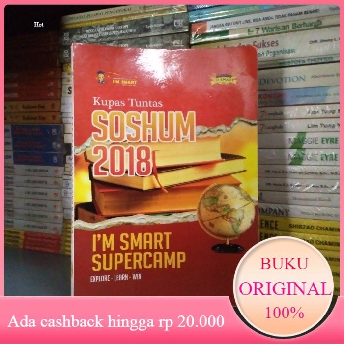 Buku KUPAS TUNTAS SOSHUM 2018 I M SMART SUPERCAMP EXPLORE LEARN WI Bekas