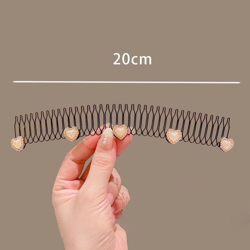 Camellia Hair Comb Invisible Bangs Hair Clip Tidy Artifact Hair pin Girls Hairpin Women Tools Fixed 