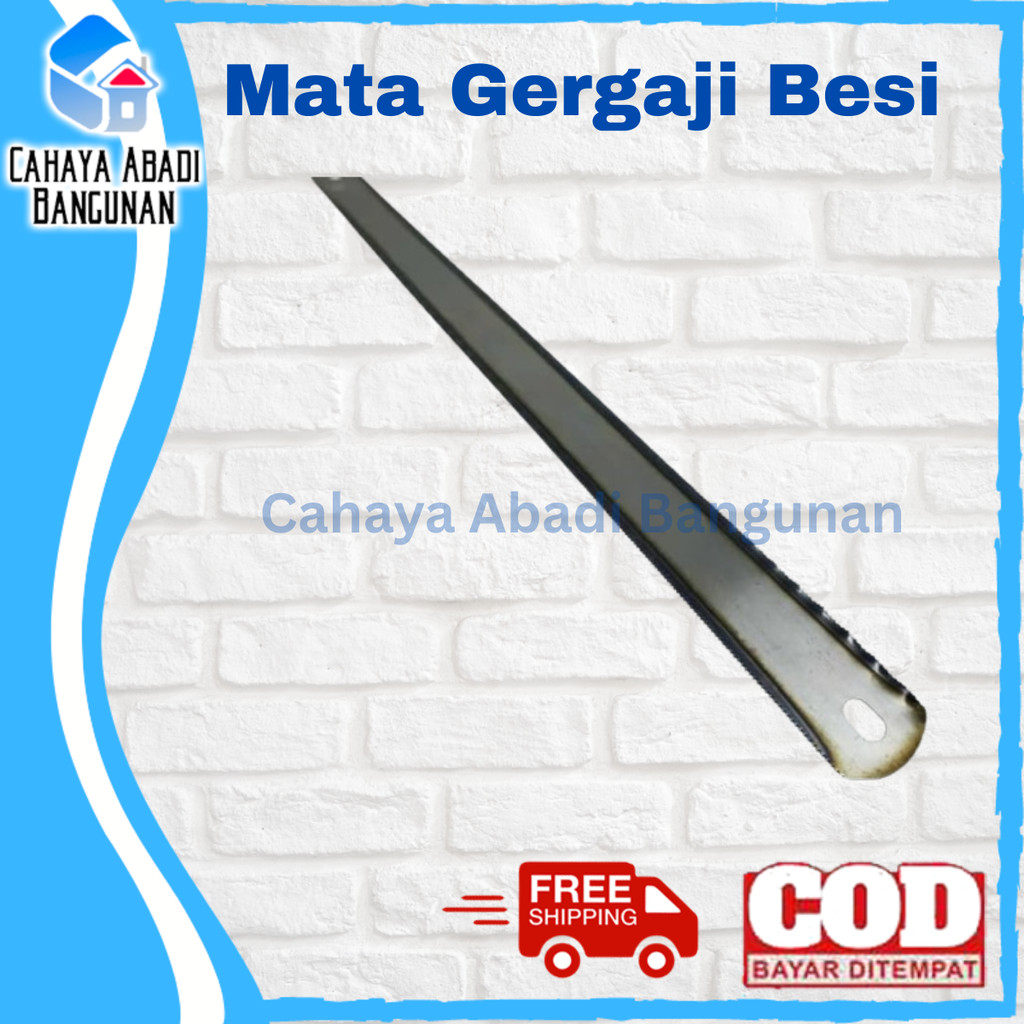 Gergaji Besi Double - Tajam, Bahan Baja Stainless Steel, Tidak Mudah Patah