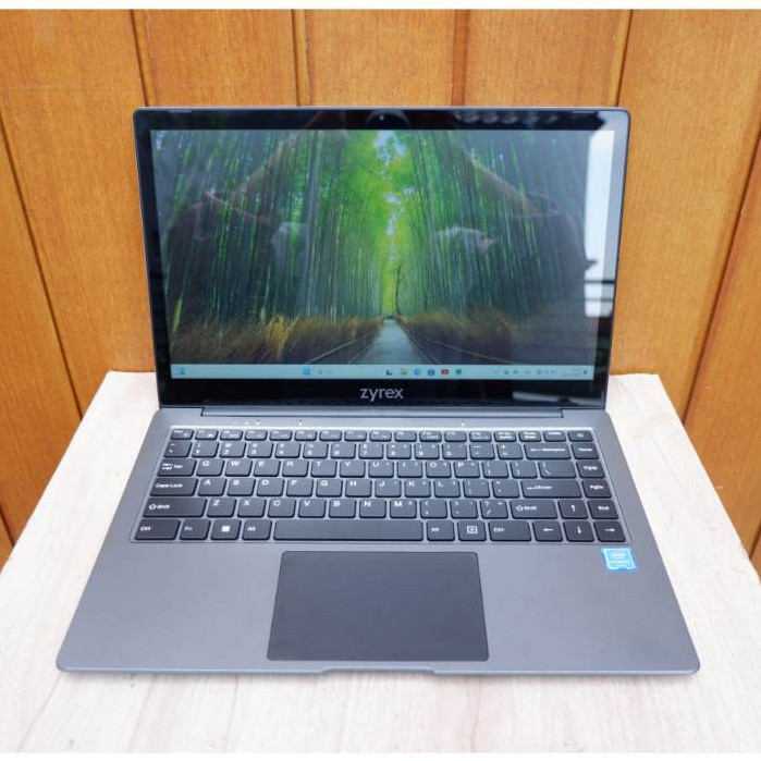 Laptop Zyrex Notebook Intel Celeron N4020 Ram 4Gb Ssd 256Gb Emmc 64Gb