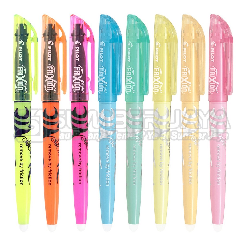 

Highlighter Pilot Frixion Erasable Light Colors HL Remove Hightlighter Pen Bisa Dihapus