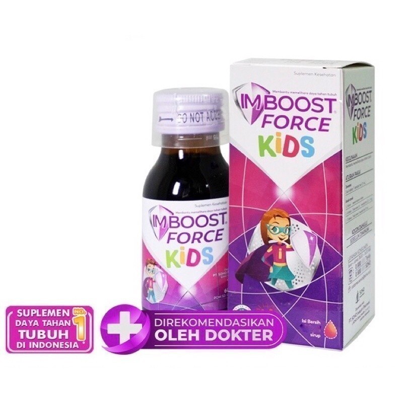 Imboost Force Kids 60ml / Imboost Anak Sirup / Kazu mart