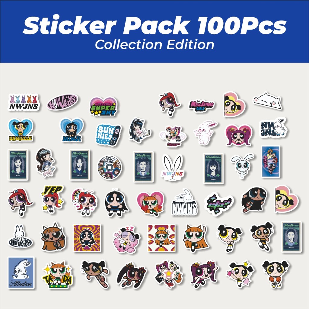

Hot Stiker Power Puff Girls New Jeans V2 Lucu Anti Air Stikers Berperekat Waterproof Sticker Decal Buat Motor Helm Buku Journal Koper Casing HP Laptop Botol Minum