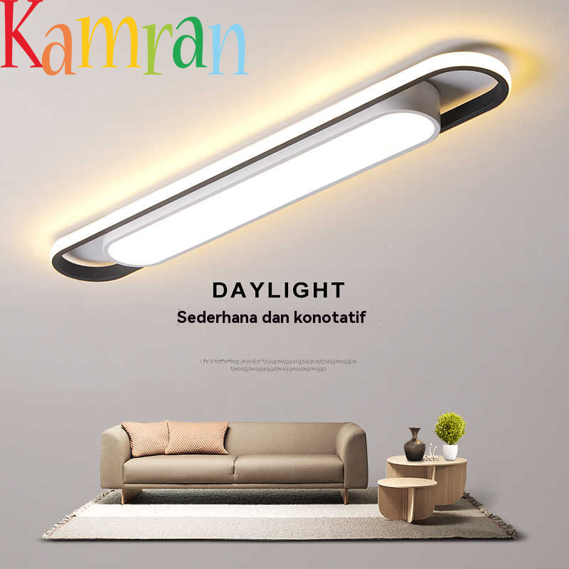 Lampu Plafon Koridor LED Ceiling Light Lampu Hias Rumah Ruang Tamu Kamar Minimalis Tempat Lampu Loro