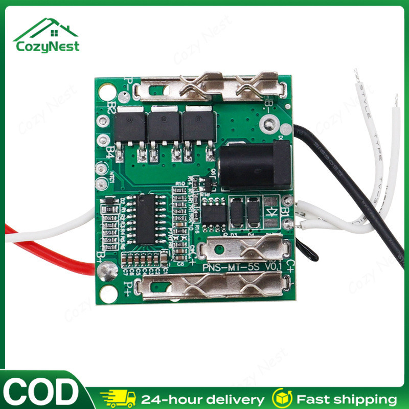 Papan Perlindungan Baterai Board 5S 21V 20A / BMS 5S LXT Pelindung Circuit Board Baterai Lithium